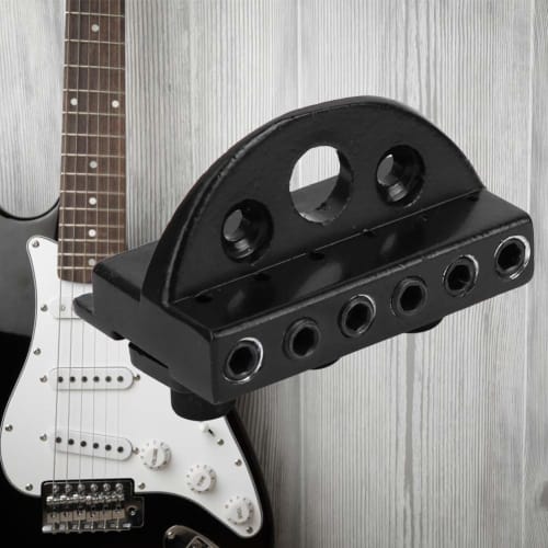 Alomejor Professional Headless Guitar Locking Nut 6-String Adapter Zinc Alloy