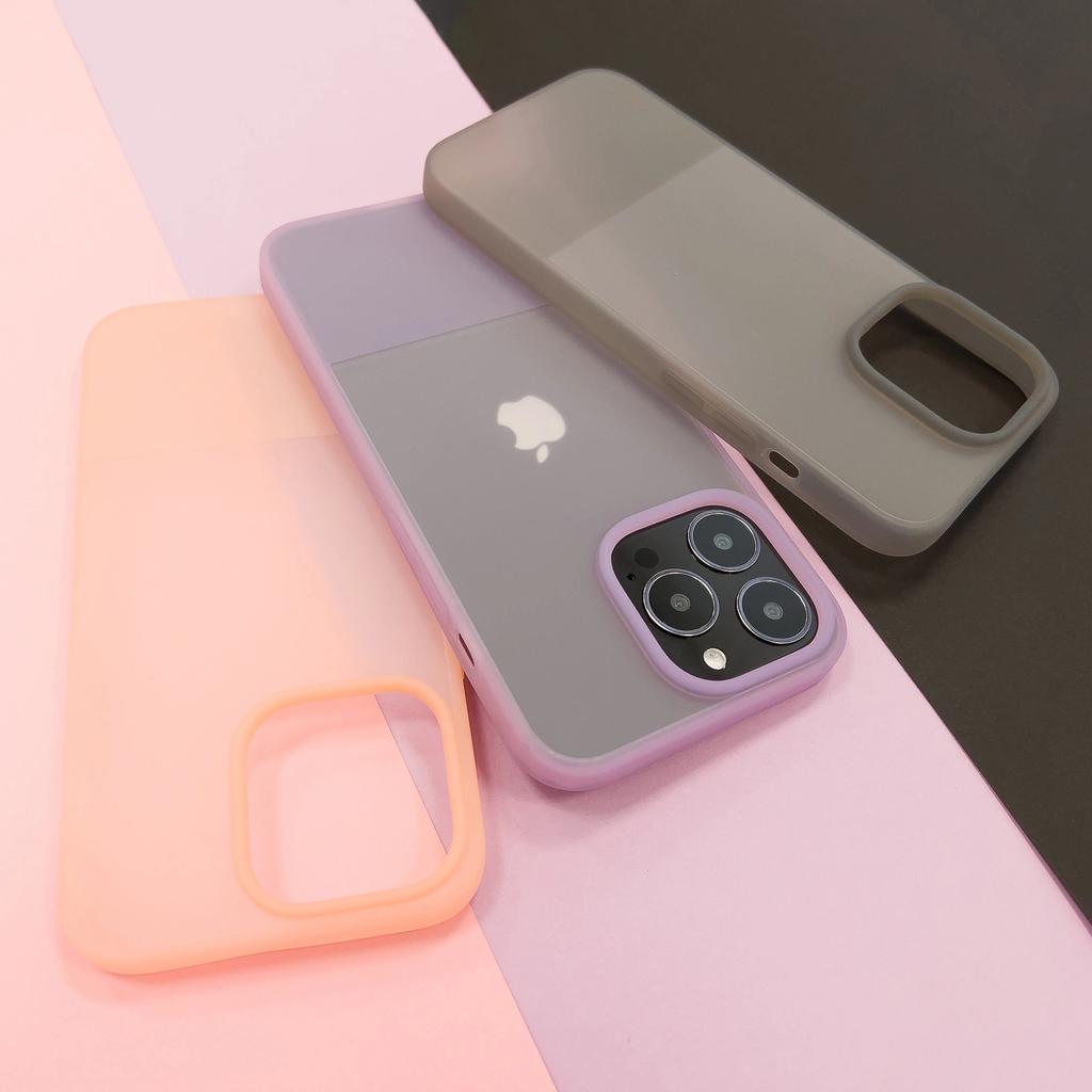 Kingxbar Plain Series Case Cover For Iphone 13 Pro Max Silicone Cover Purple