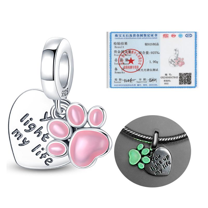 Оригинальные Шармы Медь Хорошая Жизнь Подвеска-Шарм Сердце Подходит для Оригинальных Браслетов 3 мм для Женщин DIY Изысканные Ювелирные Изделия Подарки Новинка