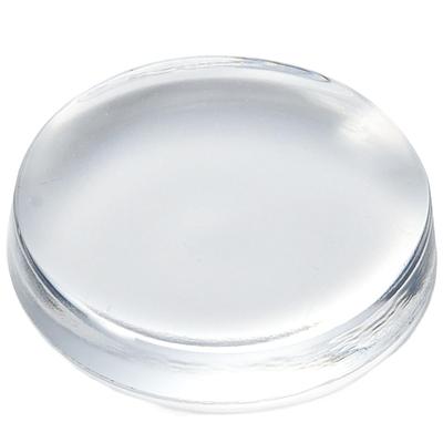 Otsuka Glass "Эдо Стекло" Пресс-папье, Стеклянный утяжелитель, Прибл.. 8см, Круглый, Простой, Однотонный, Прозрачный, Сделано в Японии, WA-80