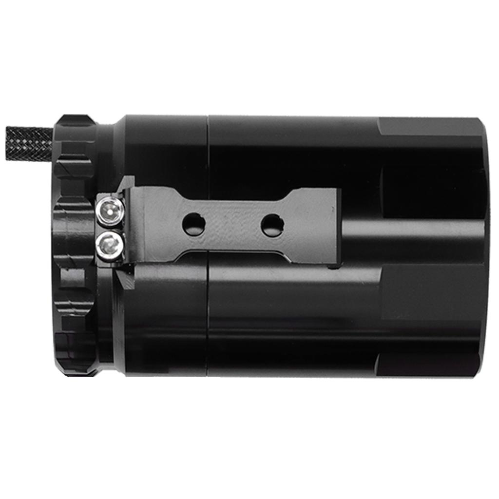 Универсальный автомобильный маслоуловитель с сапуном, резервуар с монтажными деталями, алюминиевый сплав, черный