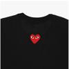 Comme Des Garcons Ax T340 051 1  p1T340 1  Футболка с коротким рукавом Waffen Union с красным сердцем Play Back