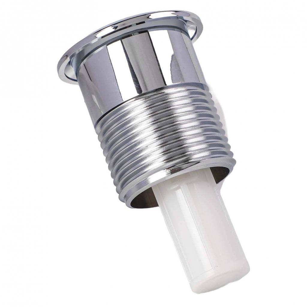 Для Skipper 45 Хромированная кнопка двойного смыва для установки на туалетный бачок