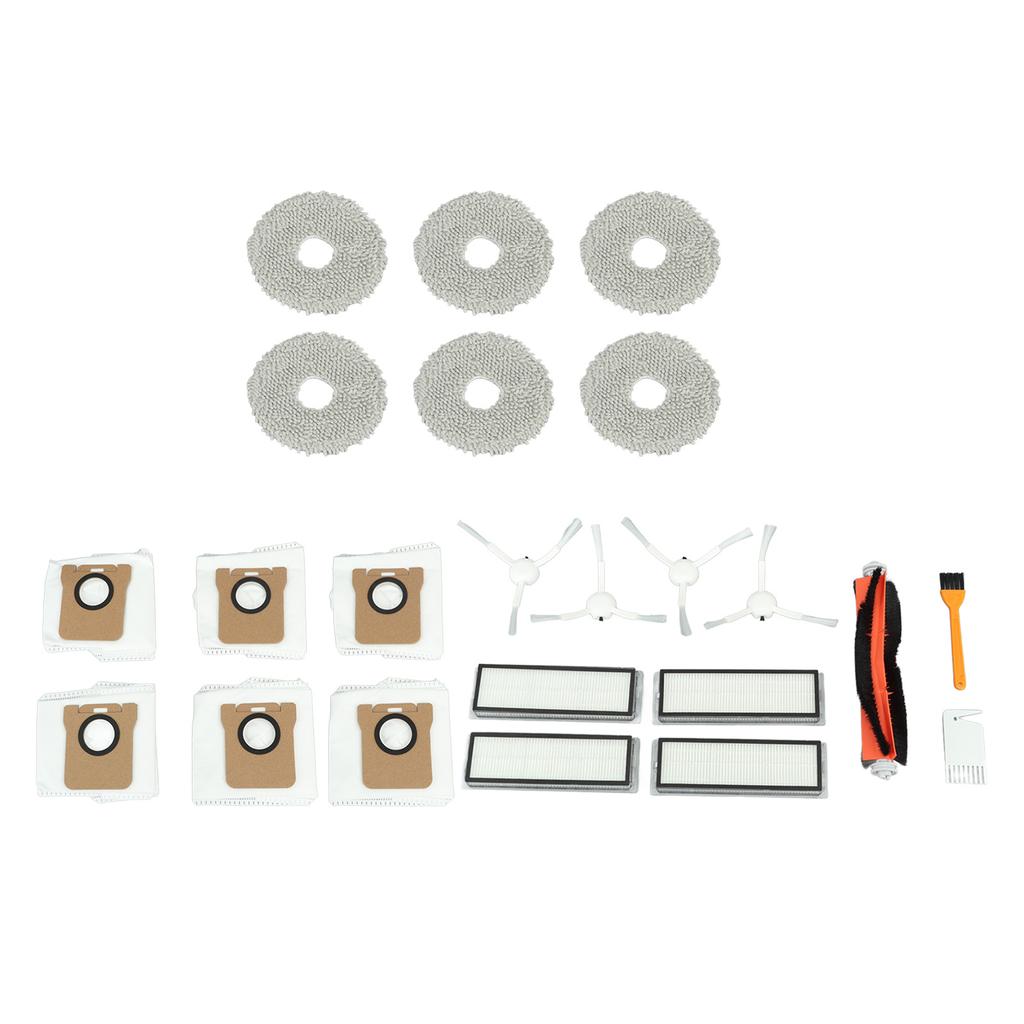 Accessories Kit For Dreame Vacuum Cleaner Parts Include 1 Roller Brush 4 Side Brush 4 Filters 6 Mop