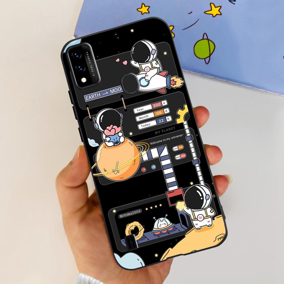 Чехол для ZTE Blade A51 A71 Новый модный окрашенный задний чехол Ударопрочный чехол для телефона для ZTE Blade A71 A7030 BladeA51 Мягкий ТПУ Fundas