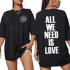 Rapper Canserbero All We Need Is Love Vida T Shirt Men Women Fashion Hip Hop Short Sleeve T-shirts 100% Cotton Harajuku T Shirts