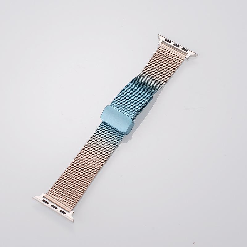 Milanese Loop for Apple Watch Ultra Band 49mm 44mm 45mm 40mm 41mm 42mm 38mm Magnetic Folded Bracelets IWatch 7 Se 3 5 6 8 Strap
