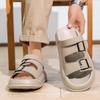Slippers men's new summer new casual driving sandals men's dual-purpose trend outer thick-soled beach sandals