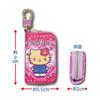 Hatayama Shoji Серия Sanrio Gal 3 Чехол для смарт-ключа Hello Kitty Y2K Черный Белый Коричневый Доступен в 4 цветах Милый Стильный В17 x Ш9 x Г2 см 34203593 Прибл.. В5.5