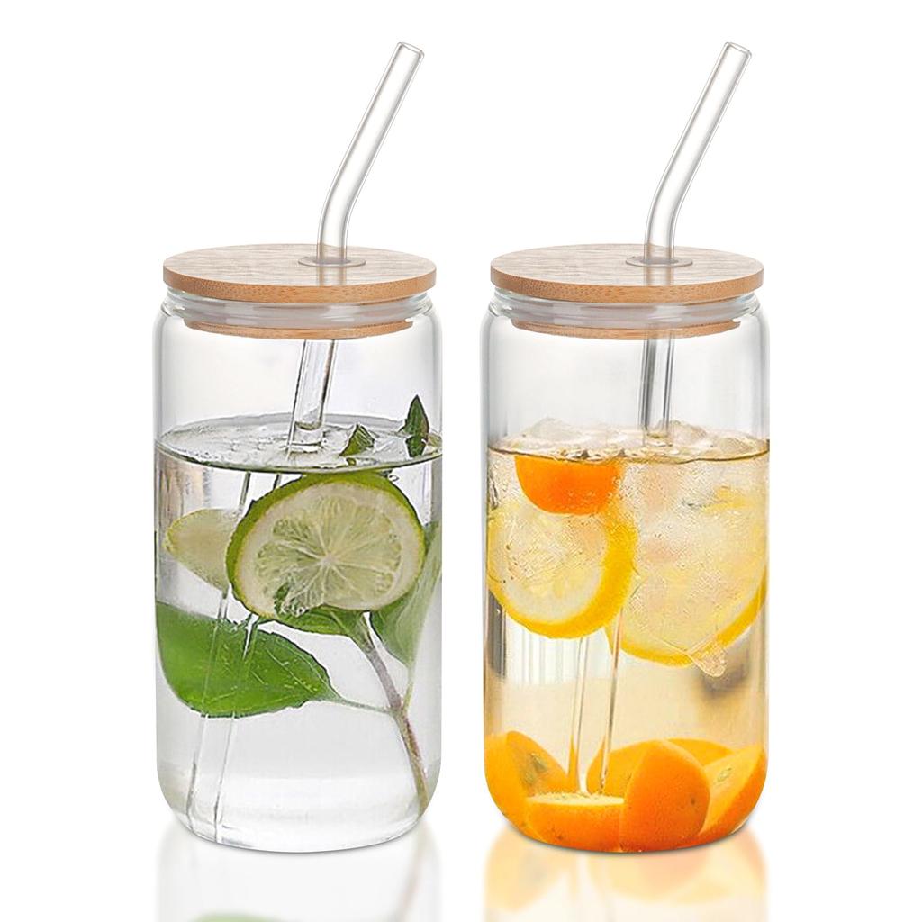 QuiExact Glass Set of Thin Highball Dishwasher Microwave Heat Resistant Cup with Thin Tumbler Canister Milk Ice Glass Crystal Cocktail Heat Resistant