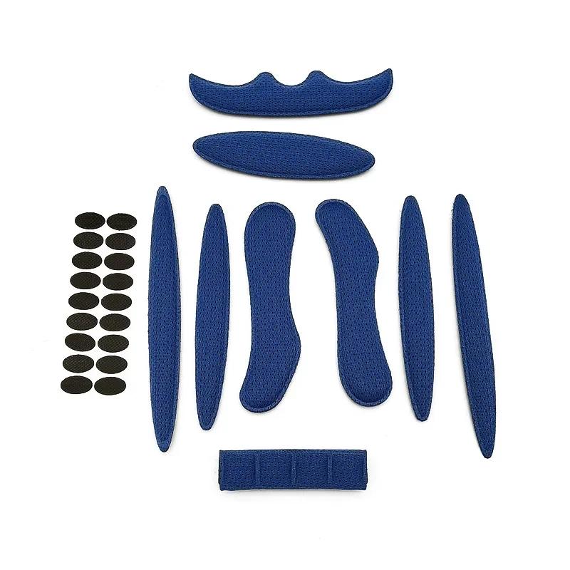Universal Helmet Inner Padding Kit Sponge Bike Motorcycle Bicycle Replacement Pads Set Outdoor Sports Cycling Helmet Protection