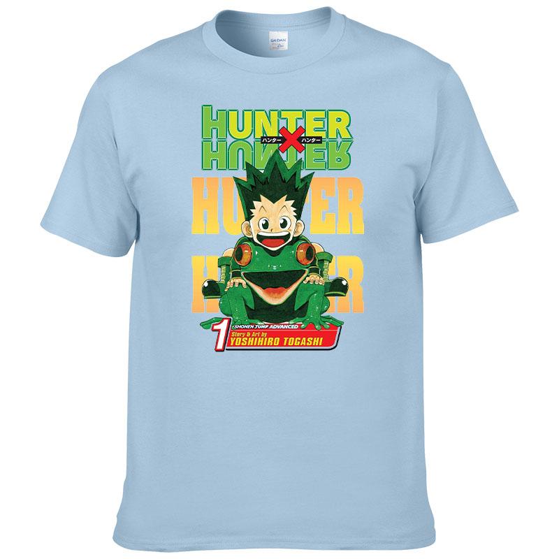 Anime Hunter X Hunter Anime Tshirt 2023 Summer New Cotton Tshirt Casual Harajuku Street Apparel Casual Short Sleeve Top F128