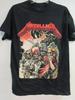 ОФИЦИАЛЬНЫЙ МЕРЧ METALLICA ЧЕТЫРЕ ВСАДНИКА 2023 МУЗЫКА ГРУППЫ СРЕДНИЙ Унисекс Футболка