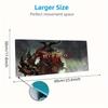 Diablo Color Mouse Pad Large Gaming Table Cushion Non-slip Laptop Tablet Big Mousepad XXL Mat Mini PC Playmat With Lock edge