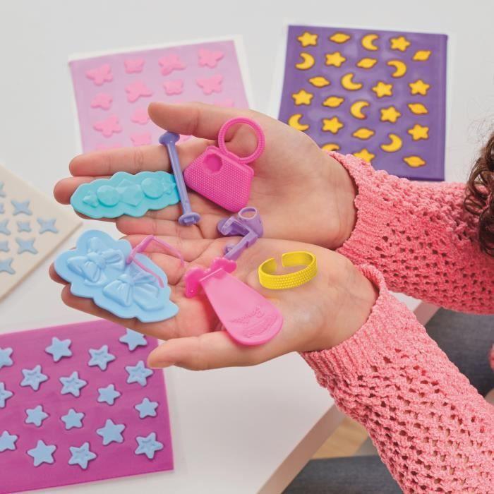 Play-Doh Barbie Joyaux et gemmes, recharges pour coffret de pâte à modeler