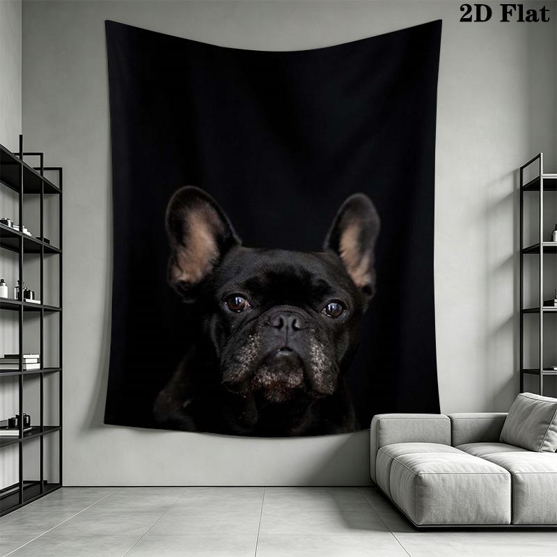 French Bulldog Pattern Home Decor Tapestry, Wall Hanging, Decorative RV Wall Cloth.MGT0918562