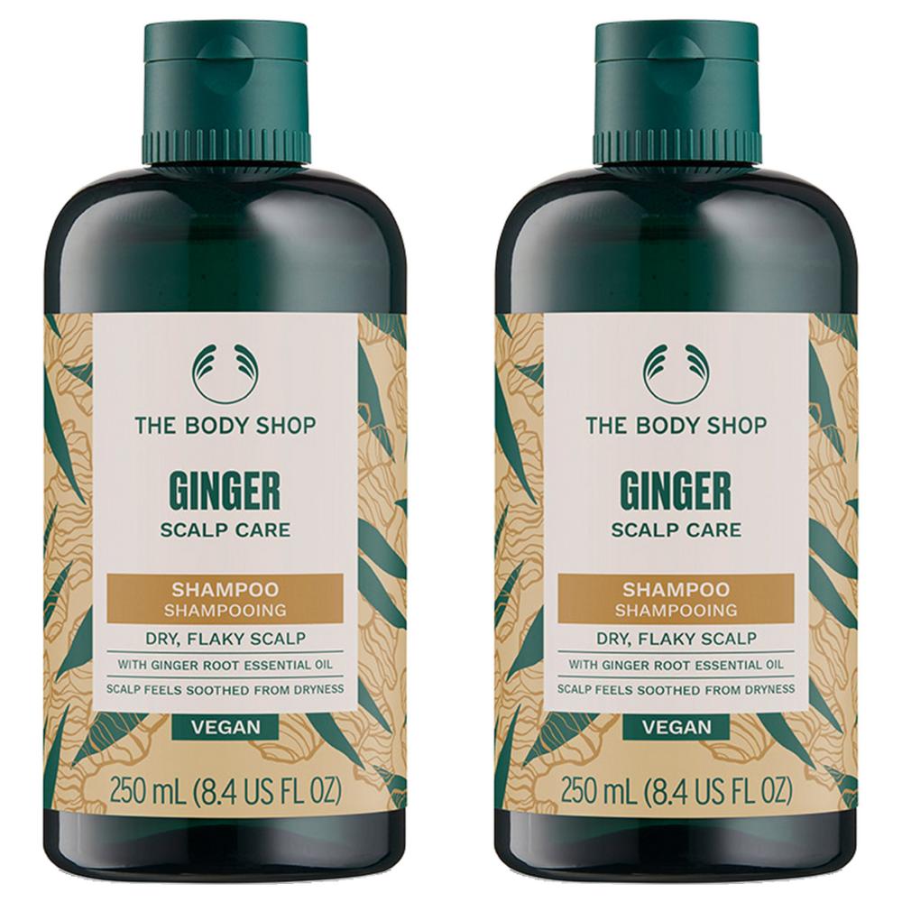 The Body Shop Шампунь с имбирем для ухода за кожей головы 250 мл 2 шт