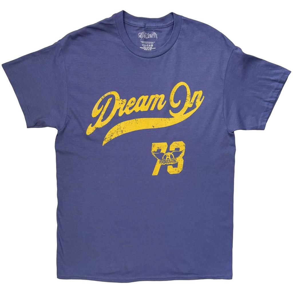 Aerosmith Dream On T Shirt (Blue)