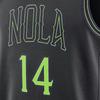 Nike Баскетбольная майка Dri-Fit Alphanumeric Print Colorblock City Edition сезона 2023/24 New Orleans Pelicans Brandon Ingram No. 14 DX8511-011