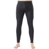Breath Thermo Medium Thickness for Long Tights Size L Medium Underwear, Heat-Generating Innerwear, Active, (Front Opening), Men's, Black,