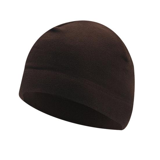 Warm Beanie for Men Women Cuffed Thick Fleece Winter Hat Elastic Skull Cap