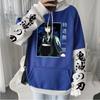 Tokitou Muichirou Demon Slayer Cool Anime Hoodies Men Pullover Aesthetics Harajuku Manga Streetwear Long Sleeve Loose Sweatshirt