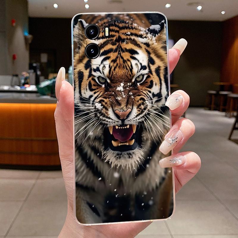 Чехол Для Vivo Y15a Y15c Y15s Чехол для телефона V2134 V2147 V2120 V2139 Обложка Эстетичный Роскошный Милый Крутой Мальчики Девочки Прозрачный Корпус