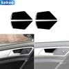 Для Volkswagen Golf 7 GTI Mk7 2013 2014 2015 2016 2017 дверная ручка внутренняя крышка чаши фортепиано черная наклейка аксессуары для салона автомобиля