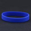 New Fashion Trendy Silicone Rubber Wristband Flexible Wrist Band Cuff Bracelet Bangle 1Pcs