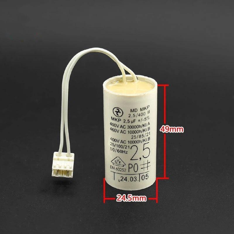 Water Pump Capacitor for Home Use Durable Replacement Part for Wall Mounted Gas Boiler Heating Circulation Pump