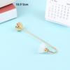 Mini Miniature LED Golden Light 1:12 Home Table Lamp Model  Doll House Accessories