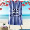 MSV Duisburg Print Beach Towel, Large Soft Quick Dry Towel for Beach Camping Swimming