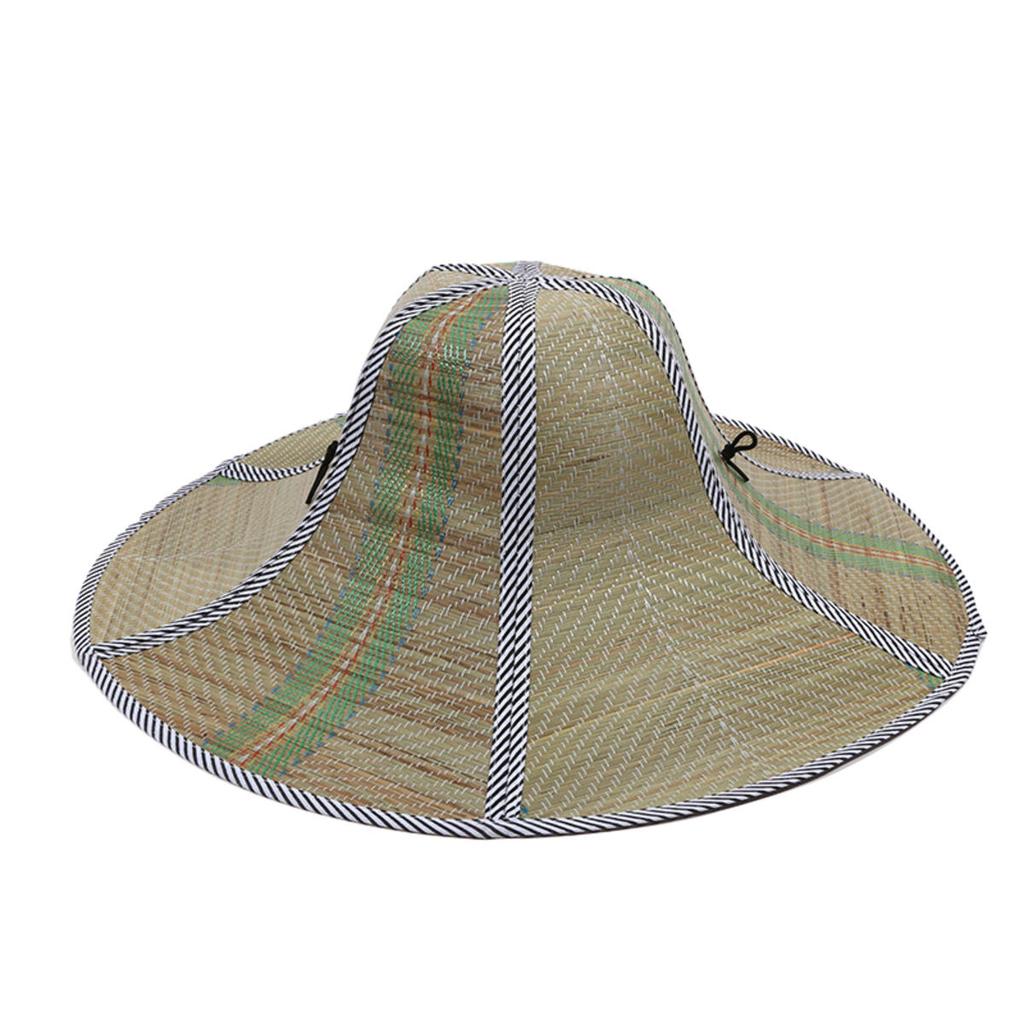New Straw Hat Large Brim Foldable Soft Sun Hat Women Men Summer Beach Cap Fisherman's Cap Outdoors Fishing Sun Protection