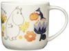 Yamaka Shoten MOOMIN (Moomin) [Herbarium] Mug, Moomin Pattern, Approx. 350ml, White, Moomin Merchandise, Nordic Style, Mother's Day Gift, Tableware,