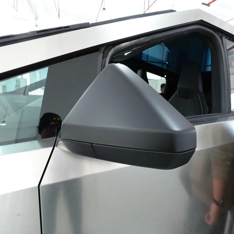 For Tesla Cybertruck -2025 carbon Accessories Side Rear View Mirror Trim Reverse Mirror Side Reflective Glass Mirror Cover