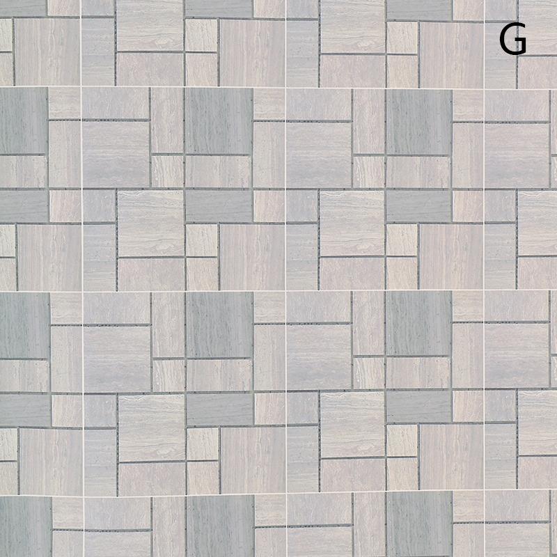 1:12 Dollhouse Miniature Floor Wallpaper House Decoration Sticker Accessories