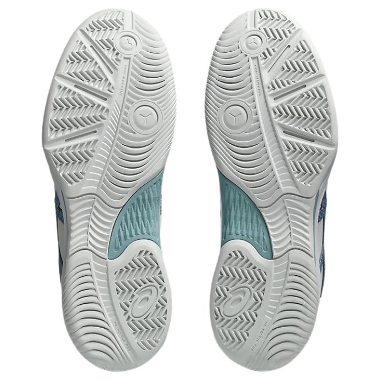 Asics Кроссовки Gel-Fastblaze для баскетбола, удобные, прочные, дышащие, низкие, мужские, светло-бежево-голубые, артикул 1063A087-105