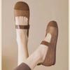 Fashion Artificial Leather Mary Jane Shoes Woman Retro Buckle Belt Ballet Flats Ladies Vintage Casual Soft Loafers