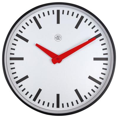 Часы настенные NeXtime New Castle маленькие 7360 Часы Station Quiet Small 26 см