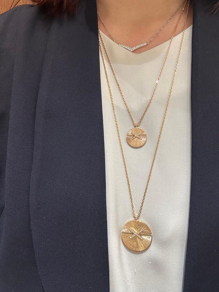 Винтажное колье для женщин горячего бренда, роскошные украшения для женщин, дизайнерская подвеска, чистое серебро 925 пробы, вечерние колье с крестом