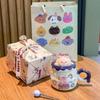 Birthday Gift, Cute Piggy Ceramic Mug with Lid Gift Box, Couple Girlfriend Drinking Cup As a Gift