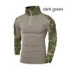 Камуфляжные мужские футболки, армейская боевая тактическая футболка, военные охотничьи уличные мужские футболки с длинным рукавом