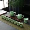 12-Piece Chinese Stone Tea Set