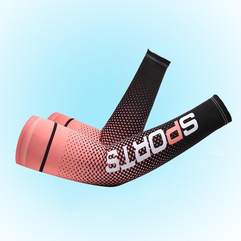 Унисекс Рукава из ледяного шелка для защиты от солнца на весну/лето – Дышащие, конструкция без двух пальцев для вождения и езды