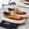 Fashion Fashion Vulcanized Shoes Men British Style Casual Sport Walking Sneakers New Flat Comfortable Running Canvas Sneaker Shoes Trend