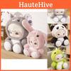 And Cozy Cute Long Plush Dolls With Rabbit Wolf Dinosaur And Panda Designs Animal