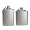 Silverant Titanium Flask Wine Hip Flagon with Screw Cap Clip Ultralight Hydration Flat Bottle with