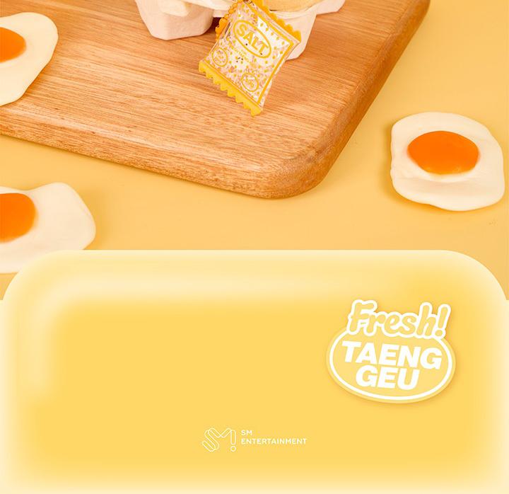 (КУКЛА ТЭНГЭУ - версия «Запеченное яйцо». / МАГНИТ КУКЛА БРЕЛОК) ТЭЁН из Girls' Generation (СНСД) [TAENG-GEU-RU-RU] 2025 TAENG-GEU MD