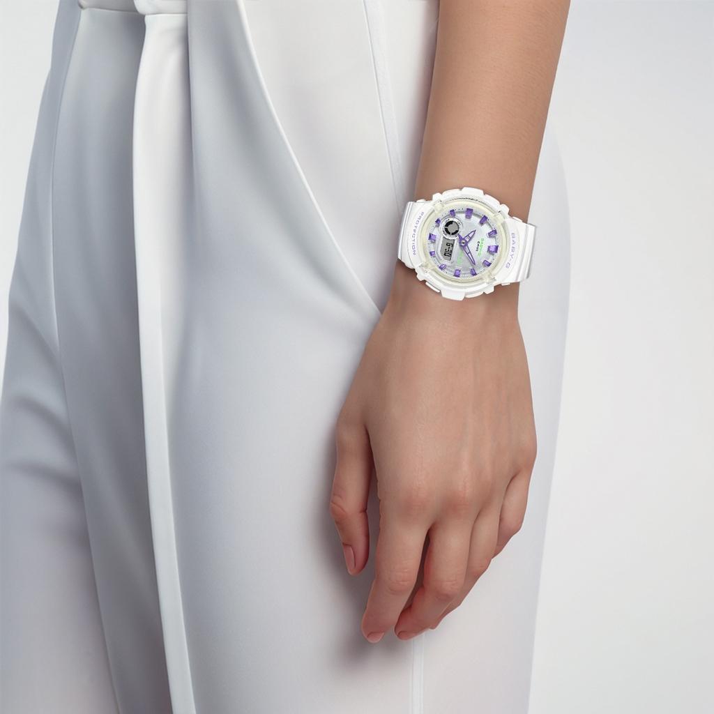 Casio Унисекс Серебряные часы BABY-G BGA-280DN-7A BGA-280DN-7A