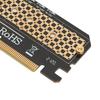 Adaptateur NVME - TMISHION - M.2 vers PCIe X16 - Plug and Play - Léger et portable - Ultra-rapide